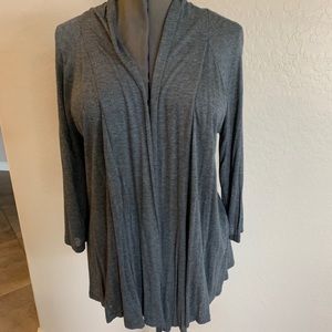AB Studio Gray Light Weight Cardigan